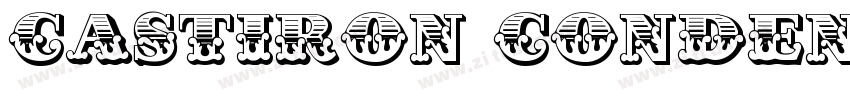 CastIron Condensed字体转换